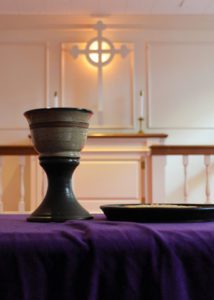 chalice and plate