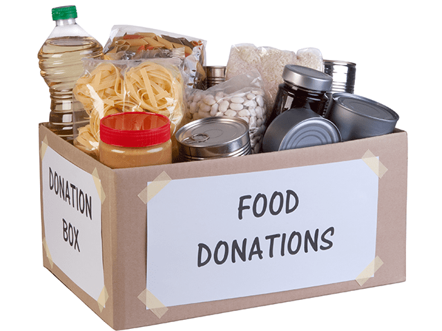food donation box
