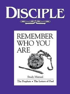 Disciple Bible Study Cover: Purple book, "Remember who you are"