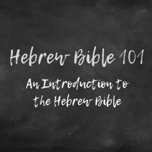 Chalkboard: writing-hebrew bible 101