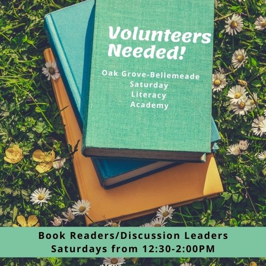 books on flowers- volunteers needed!