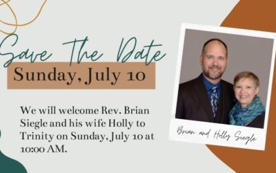 Welcome Rev. Brian & Holly!