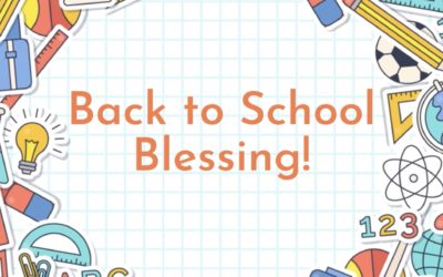 Back to School Blessing