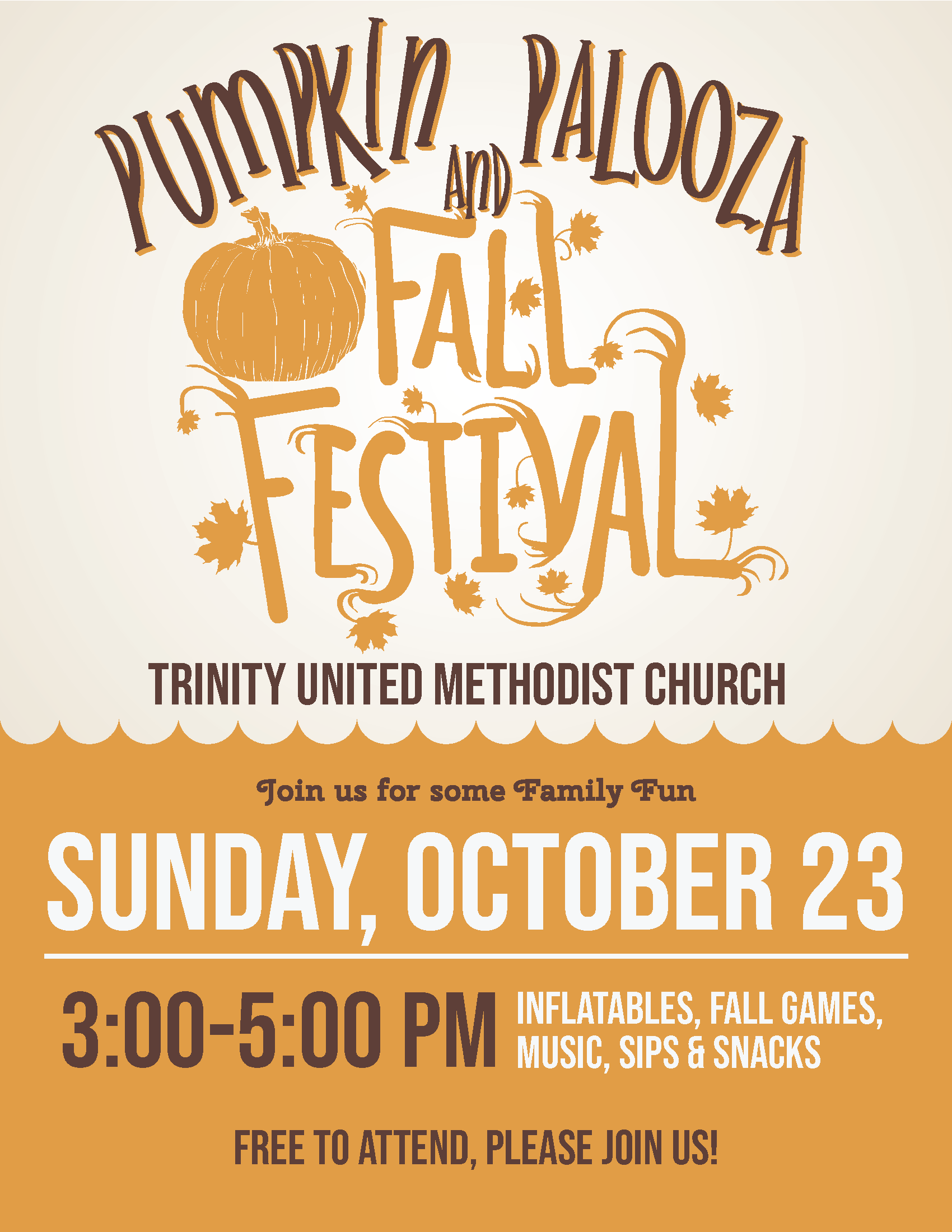 Pumpkin Palooza and Fall Festival